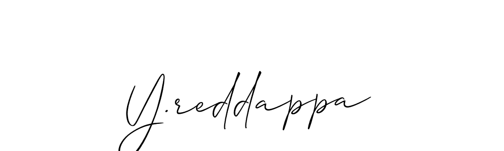 Y.reddappa stylish signature style. Best Handwritten Sign (Allison_Script) for my name. Handwritten Signature Collection Ideas for my name Y.reddappa. Y.reddappa signature style 2 images and pictures png