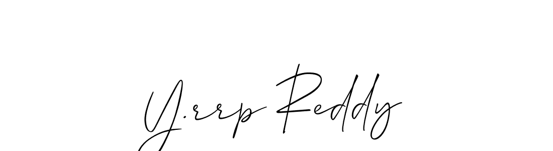 Also we have Y.rrp Reddy name is the best signature style. Create professional handwritten signature collection using Allison_Script autograph style. Y.rrp Reddy signature style 2 images and pictures png