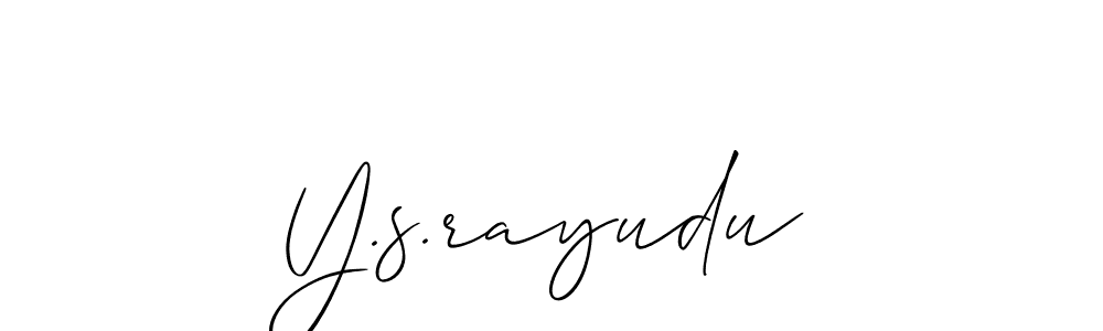 Here are the top 10 professional signature styles for the name Y.s.rayudu. These are the best autograph styles you can use for your name. Y.s.rayudu signature style 2 images and pictures png