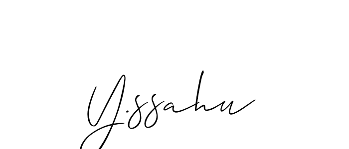 Make a beautiful signature design for name Y.ssahu. Use this online signature maker to create a handwritten signature for free. Y.ssahu signature style 2 images and pictures png