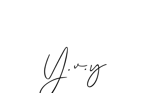 You can use this online signature creator to create a handwritten signature for the name Y.v.y. This is the best online autograph maker. Y.v.y signature style 2 images and pictures png