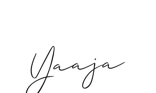 Once you've used our free online signature maker to create your best signature Allison_Script style, it's time to enjoy all of the benefits that Yaaja name signing documents. Yaaja signature style 2 images and pictures png