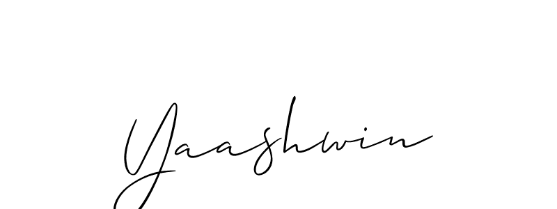 Once you've used our free online signature maker to create your best signature Allison_Script style, it's time to enjoy all of the benefits that Yaashwin name signing documents. Yaashwin signature style 2 images and pictures png