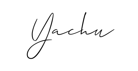 Make a beautiful signature design for name Yachu. Use this online signature maker to create a handwritten signature for free. Yachu signature style 2 images and pictures png