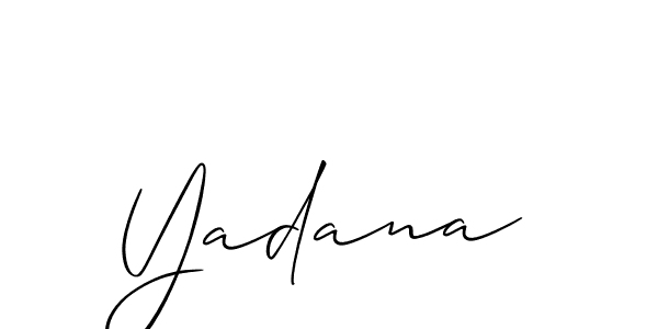 Once you've used our free online signature maker to create your best signature Allison_Script style, it's time to enjoy all of the benefits that Yadana name signing documents. Yadana signature style 2 images and pictures png