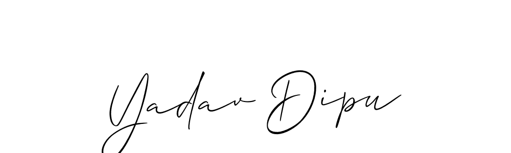 You can use this online signature creator to create a handwritten signature for the name Yadav Dipu. This is the best online autograph maker. Yadav Dipu signature style 2 images and pictures png