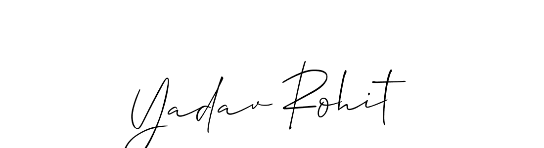 How to Draw Yadav Rohit signature style? Allison_Script is a latest design signature styles for name Yadav Rohit. Yadav Rohit signature style 2 images and pictures png