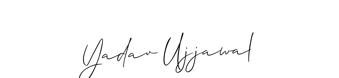 Check out images of Autograph of Yadav Ujjawal name. Actor Yadav Ujjawal Signature Style. Allison_Script is a professional sign style online. Yadav Ujjawal signature style 2 images and pictures png