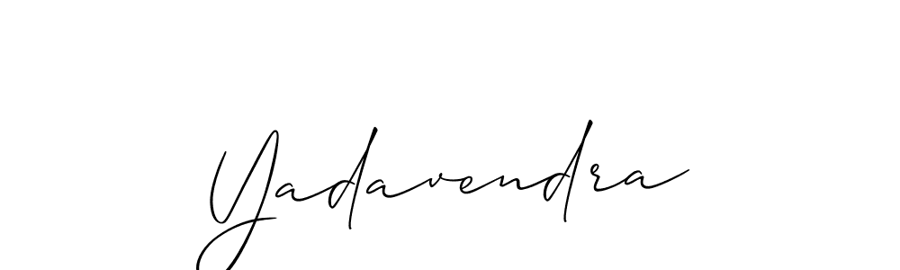 if you are searching for the best signature style for your name Yadavendra. so please give up your signature search. here we have designed multiple signature styles  using Allison_Script. Yadavendra signature style 2 images and pictures png