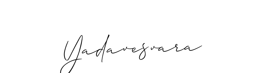 Yadavesvara stylish signature style. Best Handwritten Sign (Allison_Script) for my name. Handwritten Signature Collection Ideas for my name Yadavesvara. Yadavesvara signature style 2 images and pictures png