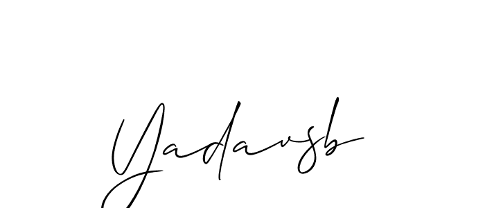 Best and Professional Signature Style for Yadavsb. Allison_Script Best Signature Style Collection. Yadavsb signature style 2 images and pictures png