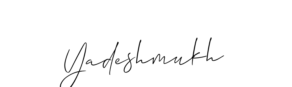 Make a beautiful signature design for name Yadeshmukh. Use this online signature maker to create a handwritten signature for free. Yadeshmukh signature style 2 images and pictures png