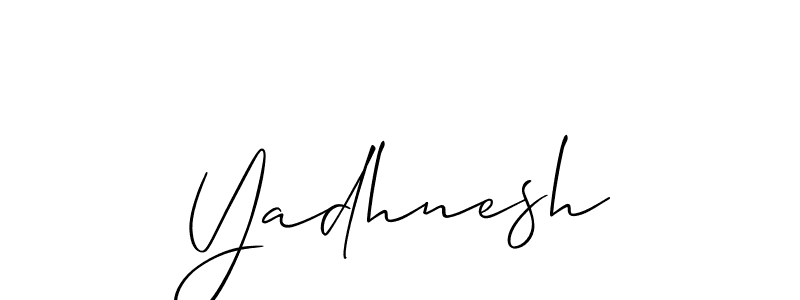Similarly Allison_Script is the best handwritten signature design. Signature creator online .You can use it as an online autograph creator for name Yadhnesh. Yadhnesh signature style 2 images and pictures png