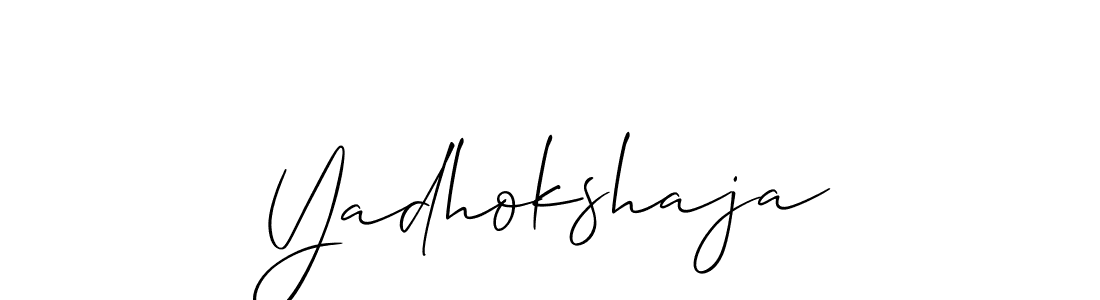 Once you've used our free online signature maker to create your best signature Allison_Script style, it's time to enjoy all of the benefits that Yadhokshaja name signing documents. Yadhokshaja signature style 2 images and pictures png