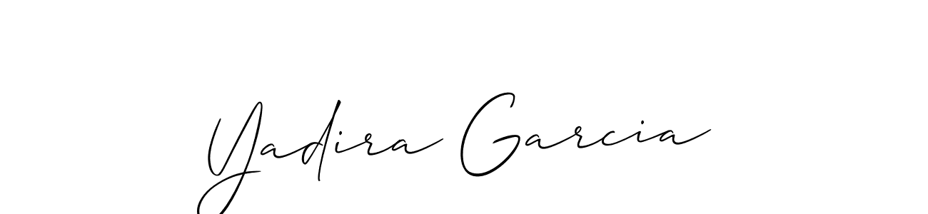 How to Draw Yadira Garcia signature style? Allison_Script is a latest design signature styles for name Yadira Garcia. Yadira Garcia signature style 2 images and pictures png