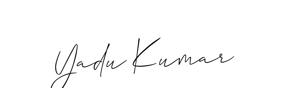 Check out images of Autograph of Yadu Kumar name. Actor Yadu Kumar Signature Style. Allison_Script is a professional sign style online. Yadu Kumar signature style 2 images and pictures png