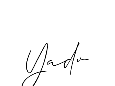 Here are the top 10 professional signature styles for the name Yadv. These are the best autograph styles you can use for your name. Yadv signature style 2 images and pictures png