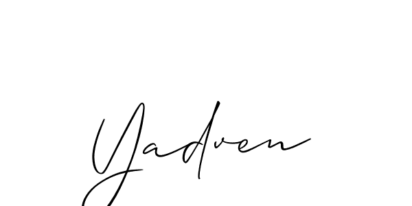 Check out images of Autograph of Yadven name. Actor Yadven Signature Style. Allison_Script is a professional sign style online. Yadven signature style 2 images and pictures png