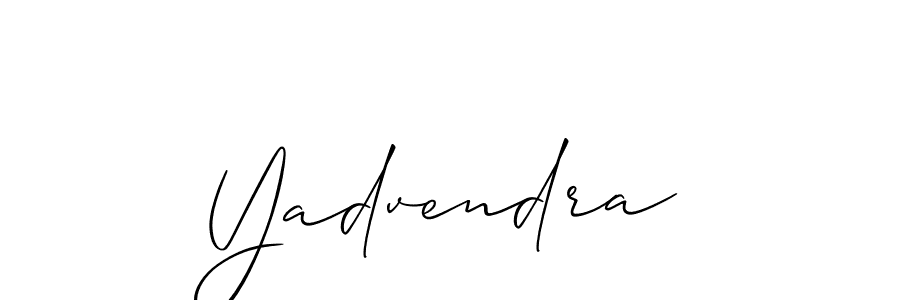 if you are searching for the best signature style for your name Yadvendra. so please give up your signature search. here we have designed multiple signature styles  using Allison_Script. Yadvendra signature style 2 images and pictures png