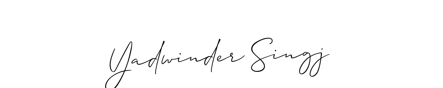 Check out images of Autograph of Yadwinder Singj name. Actor Yadwinder Singj Signature Style. Allison_Script is a professional sign style online. Yadwinder Singj signature style 2 images and pictures png