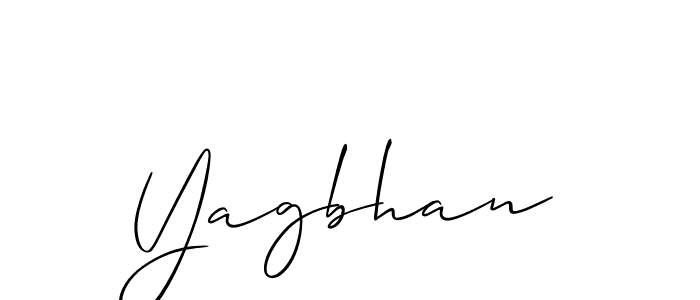 Make a beautiful signature design for name Yagbhan. Use this online signature maker to create a handwritten signature for free. Yagbhan signature style 2 images and pictures png