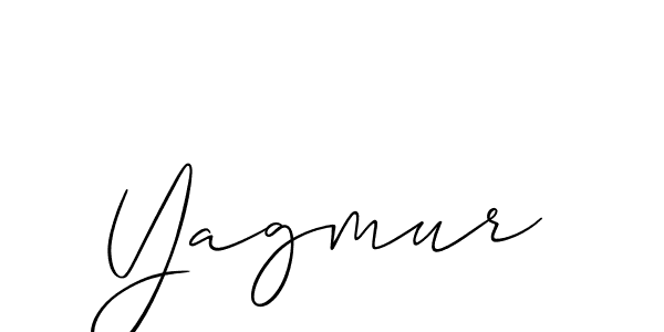 Also You can easily find your signature by using the search form. We will create Yagmur name handwritten signature images for you free of cost using Allison_Script sign style. Yagmur signature style 2 images and pictures png