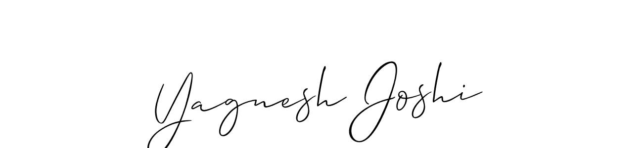 You should practise on your own different ways (Allison_Script) to write your name (Yagnesh Joshi) in signature. don't let someone else do it for you. Yagnesh Joshi signature style 2 images and pictures png