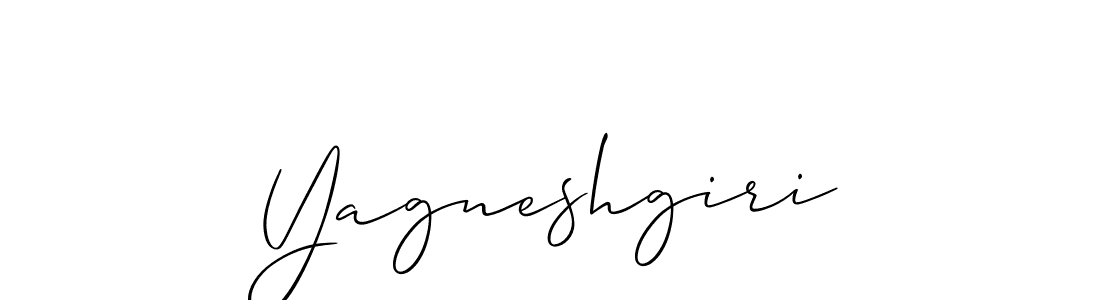 Best and Professional Signature Style for Yagneshgiri. Allison_Script Best Signature Style Collection. Yagneshgiri signature style 2 images and pictures png