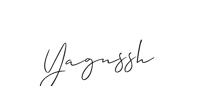 Once you've used our free online signature maker to create your best signature Allison_Script style, it's time to enjoy all of the benefits that Yagnssh name signing documents. Yagnssh signature style 2 images and pictures png