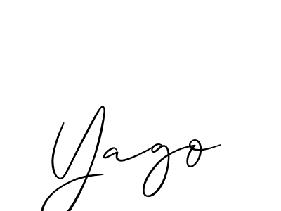 Once you've used our free online signature maker to create your best signature Allison_Script style, it's time to enjoy all of the benefits that Yago name signing documents. Yago signature style 2 images and pictures png