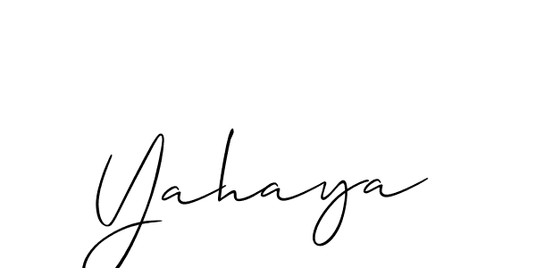 Also You can easily find your signature by using the search form. We will create Yahaya name handwritten signature images for you free of cost using Allison_Script sign style. Yahaya signature style 2 images and pictures png