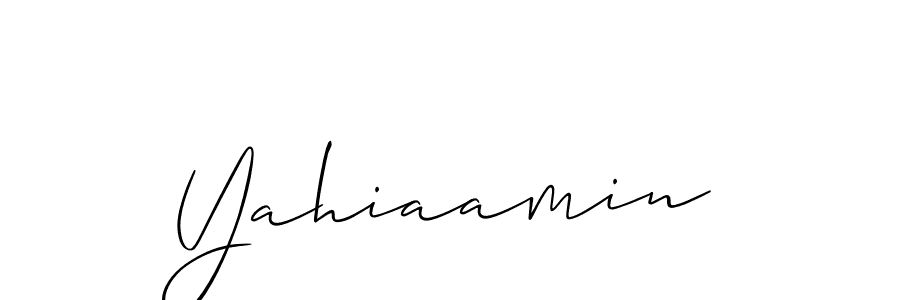 You can use this online signature creator to create a handwritten signature for the name Yahiaamin. This is the best online autograph maker. Yahiaamin signature style 2 images and pictures png