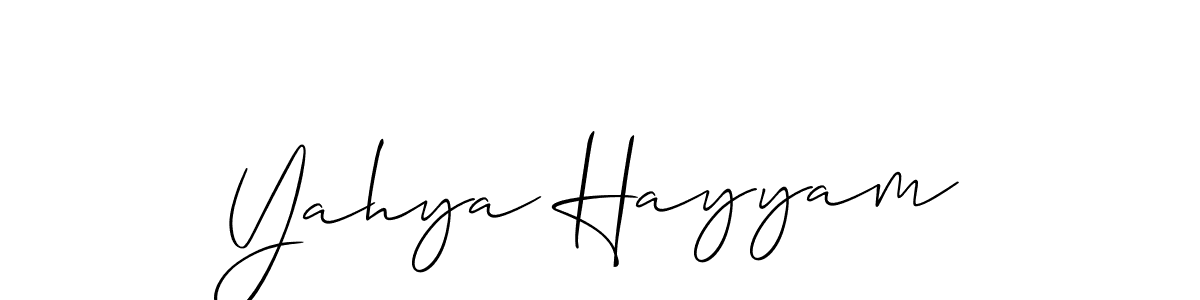 See photos of Yahya Hayyam official signature by Spectra . Check more albums & portfolios. Read reviews & check more about Allison_Script font. Yahya Hayyam signature style 2 images and pictures png
