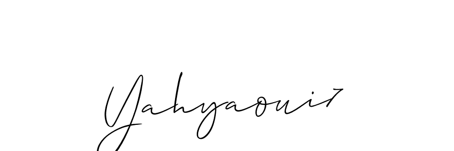 You can use this online signature creator to create a handwritten signature for the name Yahyaoui7. This is the best online autograph maker. Yahyaoui7 signature style 2 images and pictures png