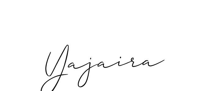 if you are searching for the best signature style for your name Yajaira. so please give up your signature search. here we have designed multiple signature styles  using Allison_Script. Yajaira signature style 2 images and pictures png