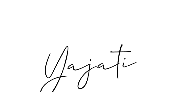 Also You can easily find your signature by using the search form. We will create Yajati name handwritten signature images for you free of cost using Allison_Script sign style. Yajati signature style 2 images and pictures png