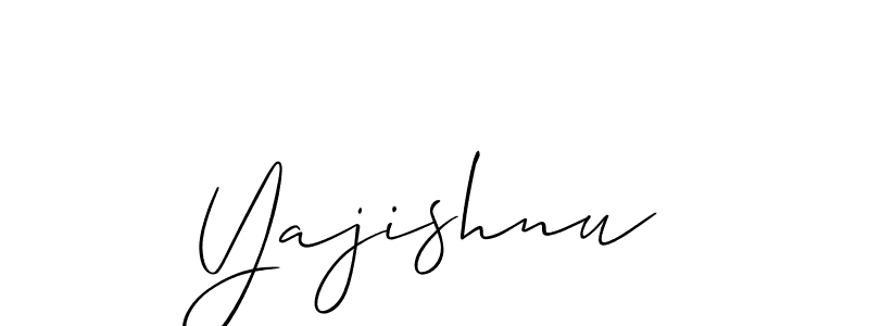 Once you've used our free online signature maker to create your best signature Allison_Script style, it's time to enjoy all of the benefits that Yajishnu name signing documents. Yajishnu signature style 2 images and pictures png