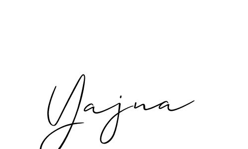Similarly Allison_Script is the best handwritten signature design. Signature creator online .You can use it as an online autograph creator for name Yajna. Yajna signature style 2 images and pictures png