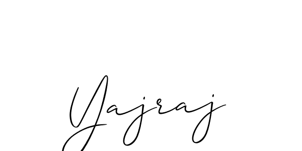 Allison_Script is a professional signature style that is perfect for those who want to add a touch of class to their signature. It is also a great choice for those who want to make their signature more unique. Get Yajraj name to fancy signature for free. Yajraj signature style 2 images and pictures png