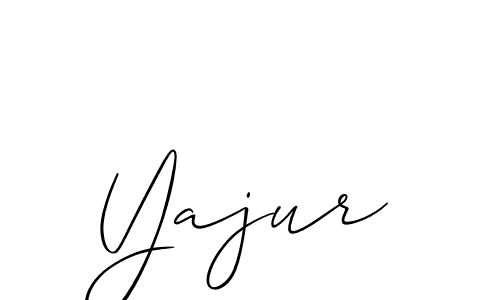 It looks lik you need a new signature style for name Yajur. Design unique handwritten (Allison_Script) signature with our free signature maker in just a few clicks. Yajur signature style 2 images and pictures png