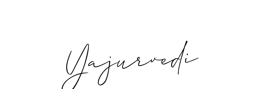 Make a beautiful signature design for name Yajurvedi. With this signature (Allison_Script) style, you can create a handwritten signature for free. Yajurvedi signature style 2 images and pictures png