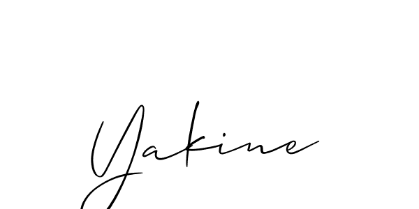 You should practise on your own different ways (Allison_Script) to write your name (Yakine) in signature. don't let someone else do it for you. Yakine signature style 2 images and pictures png