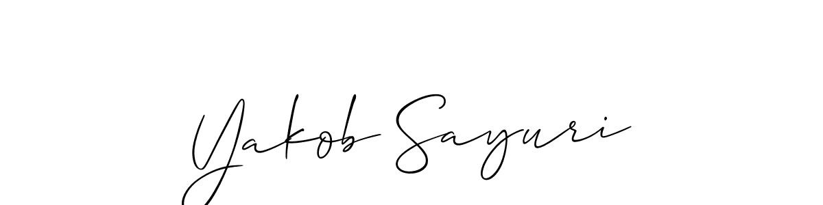Check out images of Autograph of Yakob Sayuri name. Actor Yakob Sayuri Signature Style. Allison_Script is a professional sign style online. Yakob Sayuri signature style 2 images and pictures png
