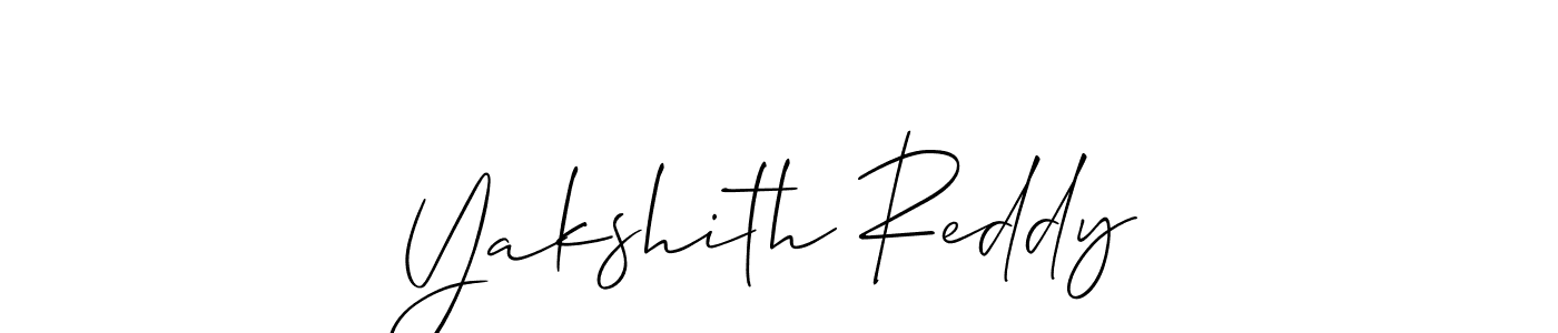 How to Draw Yakshith Reddy signature style? Allison_Script is a latest design signature styles for name Yakshith Reddy. Yakshith Reddy signature style 2 images and pictures png