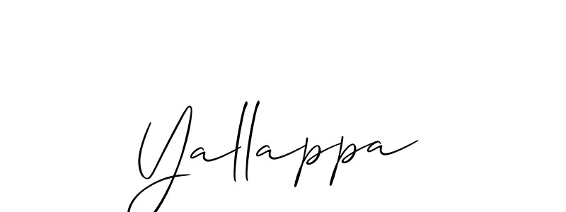 Similarly Allison_Script is the best handwritten signature design. Signature creator online .You can use it as an online autograph creator for name Yallappa. Yallappa signature style 2 images and pictures png