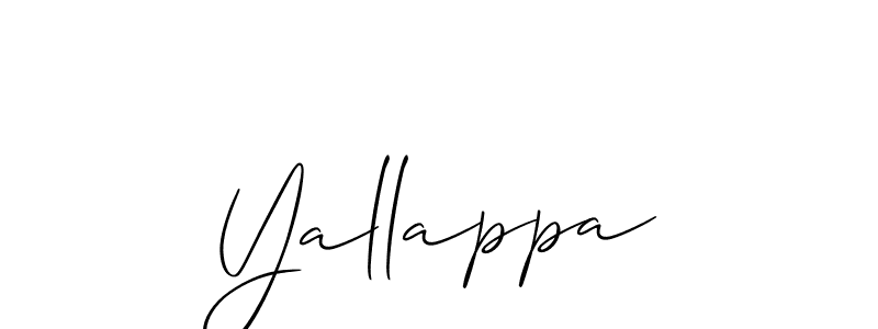 Make a beautiful signature design for name Yallappa. Use this online signature maker to create a handwritten signature for free. Yallappa signature style 2 images and pictures png