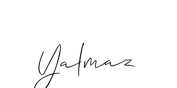 if you are searching for the best signature style for your name Yalmaz. so please give up your signature search. here we have designed multiple signature styles  using Allison_Script. Yalmaz signature style 2 images and pictures png