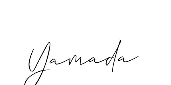 Also You can easily find your signature by using the search form. We will create Yamada name handwritten signature images for you free of cost using Allison_Script sign style. Yamada signature style 2 images and pictures png