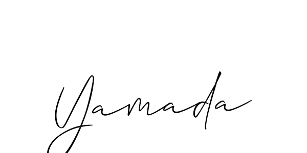 Also You can easily find your signature by using the search form. We will create Yamada name handwritten signature images for you free of cost using Allison_Script sign style. Yamada signature style 2 images and pictures png