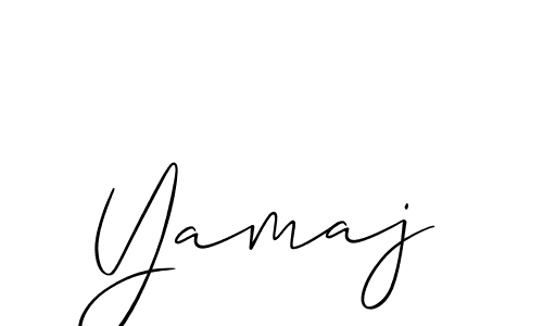 You should practise on your own different ways (Allison_Script) to write your name (Yamaj) in signature. don't let someone else do it for you. Yamaj signature style 2 images and pictures png